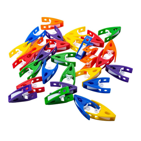 Clips de colores - 30 uds.