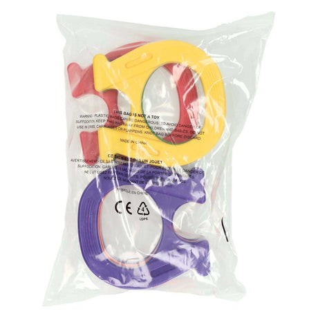 Juego de juguetes con imanes de herradura Lobbes, 6 piezas magnéticas de colores.
