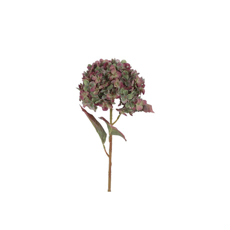 Countryfield flor artificial aletta paniculata hortensia l verde 22x22x70cm