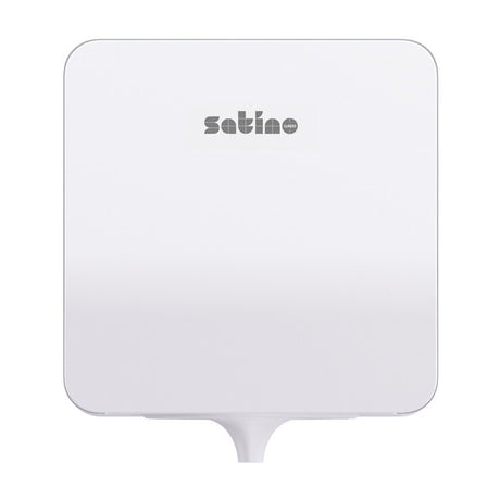 Dispensador de rollo de limpieza Satino midi alimentación central blanco (1 pieza)
