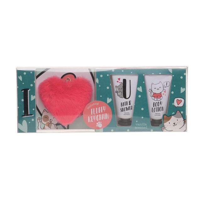 Set de regalo para el baño con llavero esponjoso Balance de Source