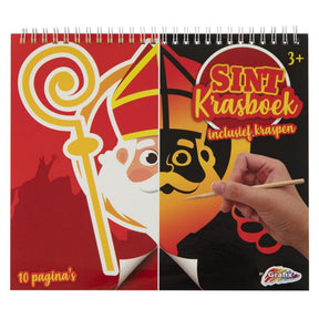 Grafix saint scratch book completa el dibujo