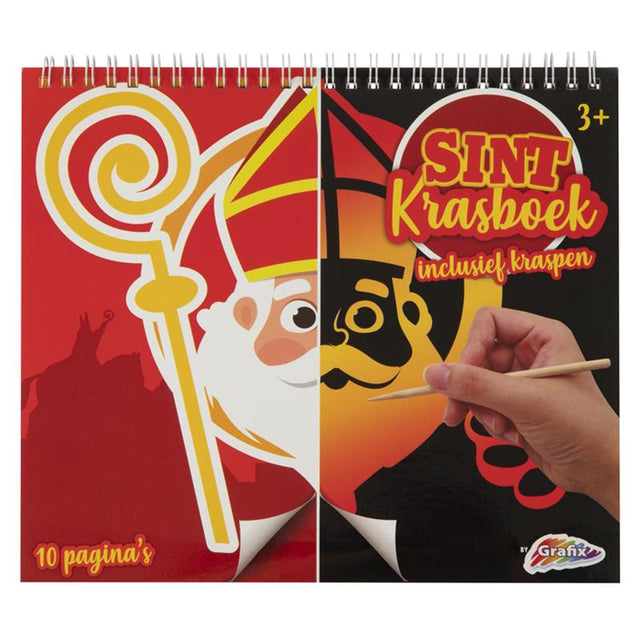 Grafix saint scratch book completa el dibujo