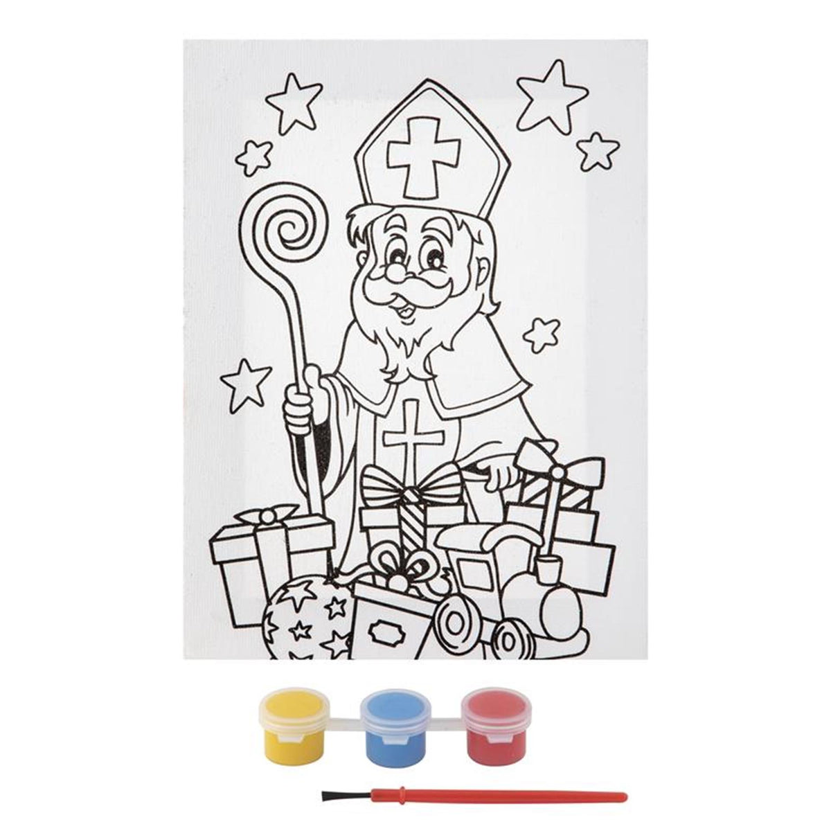 Juego de pintura en lienzo Grafix sint 20x15cm