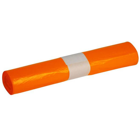 Bolsa de basura naranja 70x110cm t25 (25x 20 piezas)