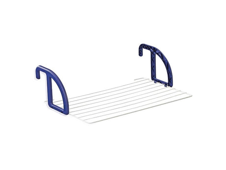 Tendedero colgante Leifheit classic 70 - longitud de secado 7 m longitud de secado - blanco - azul