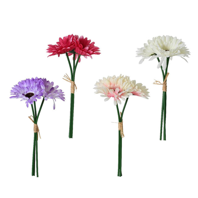 Decoris ramo de margaritas de 3 tallos 26cm