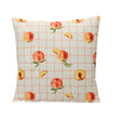 Cojín Decoris poliéster exterior 45x45cm diseño multi melocotón