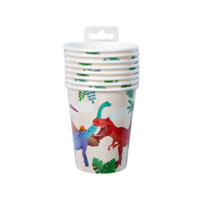 Foto tazas de dinosaurio