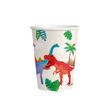 Foto tazas de dinosaurio