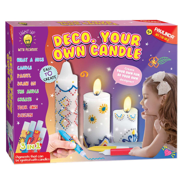 Paulinda decora tus propias velas