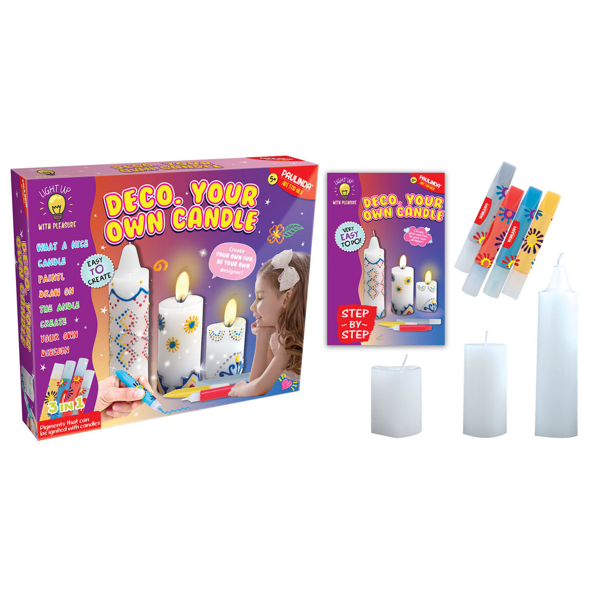 Paulinda decora tus propias velas