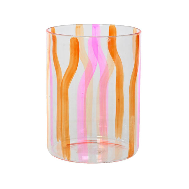 Decoris portavelas vidrio h12cm transparente