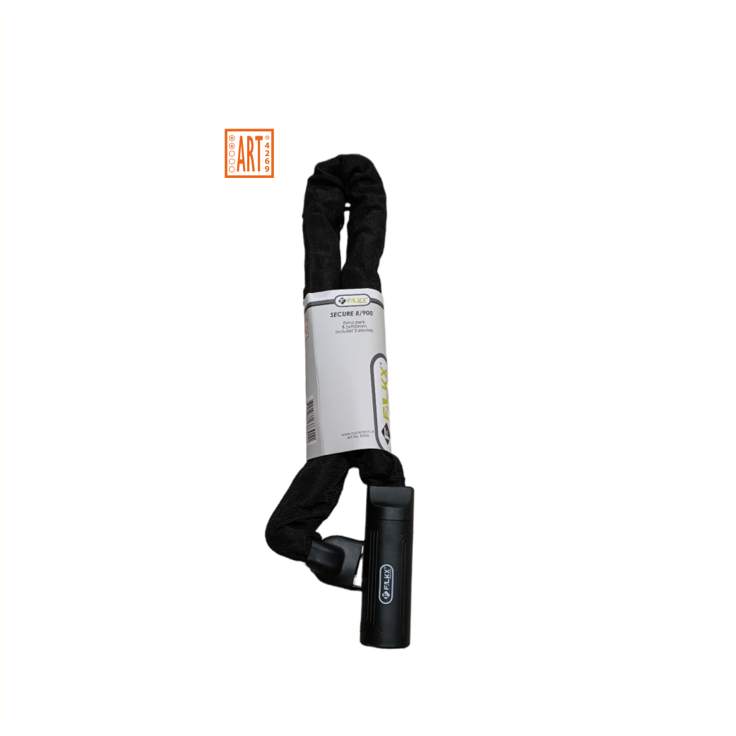 Falkx Secure 8 900 Lock de cadena Arte negro **