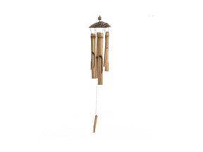 Campana de viento Decoris bambú ø10-h63cm natural