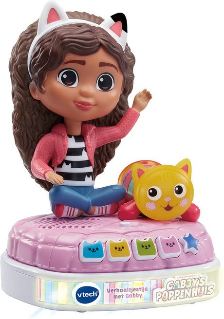 La hora del cuento de la casa de muñecas de Vtech Gabby con Gabby.