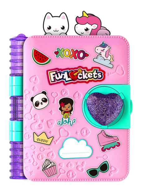 Funlockets jumbo - - diario secreto - diario para niñas - a partir de 6 años