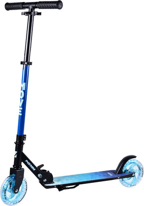Move scooter - scooter 145 LED blue sky - azul - ruedas luminosas - plegable - manillar regulable en altura - a partir de 3 años