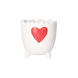 Maceta romeo blanco 15x15x15,5 cm