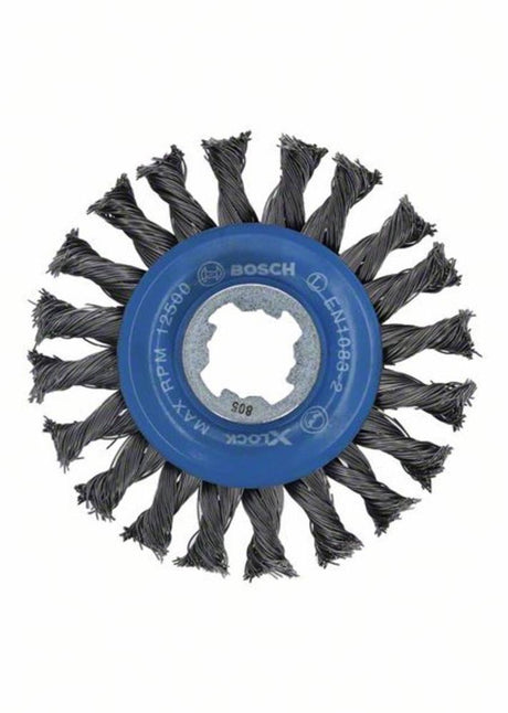 Bosch accesorios cepillo de disco pesado para metal x-lock, retorcido, 115 mm, 0,5 mm, 12 mm 2608620731 1 pieza(s)