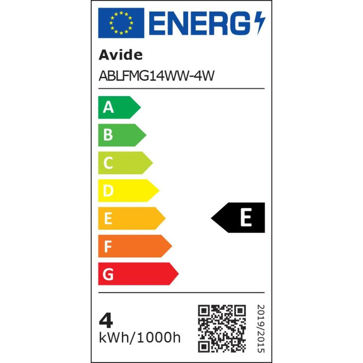 Avide Lámpara LED filamento mini globo 4,5W casquillo E14, 2700 Kelvin blanco cálido 470 lúmenes bola