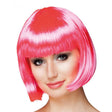 Boland peluca cabaret rosa brillante 100% poliéster