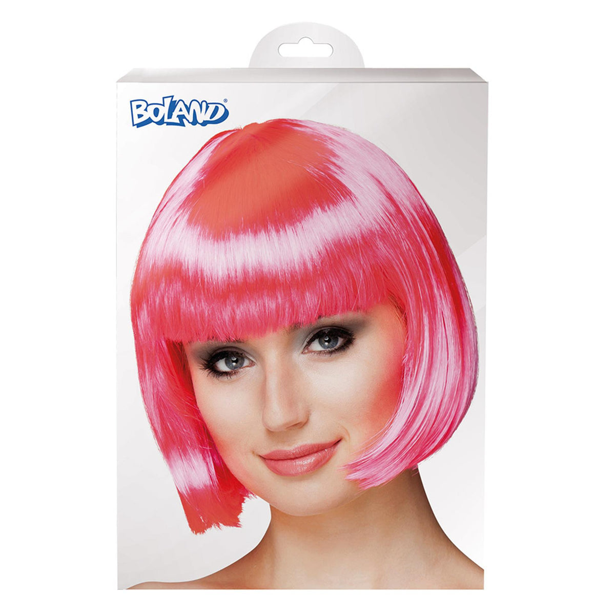 Boland peluca cabaret rosa brillante 100% poliéster
