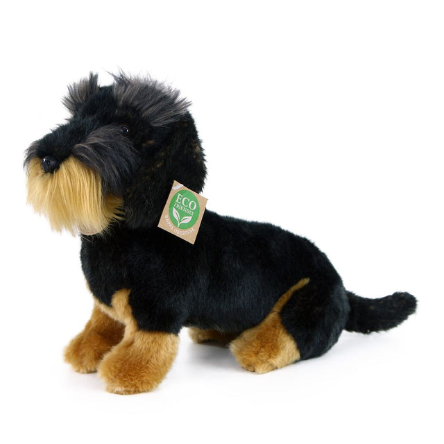 Perro salchicha de peluche 30 cm ecológico