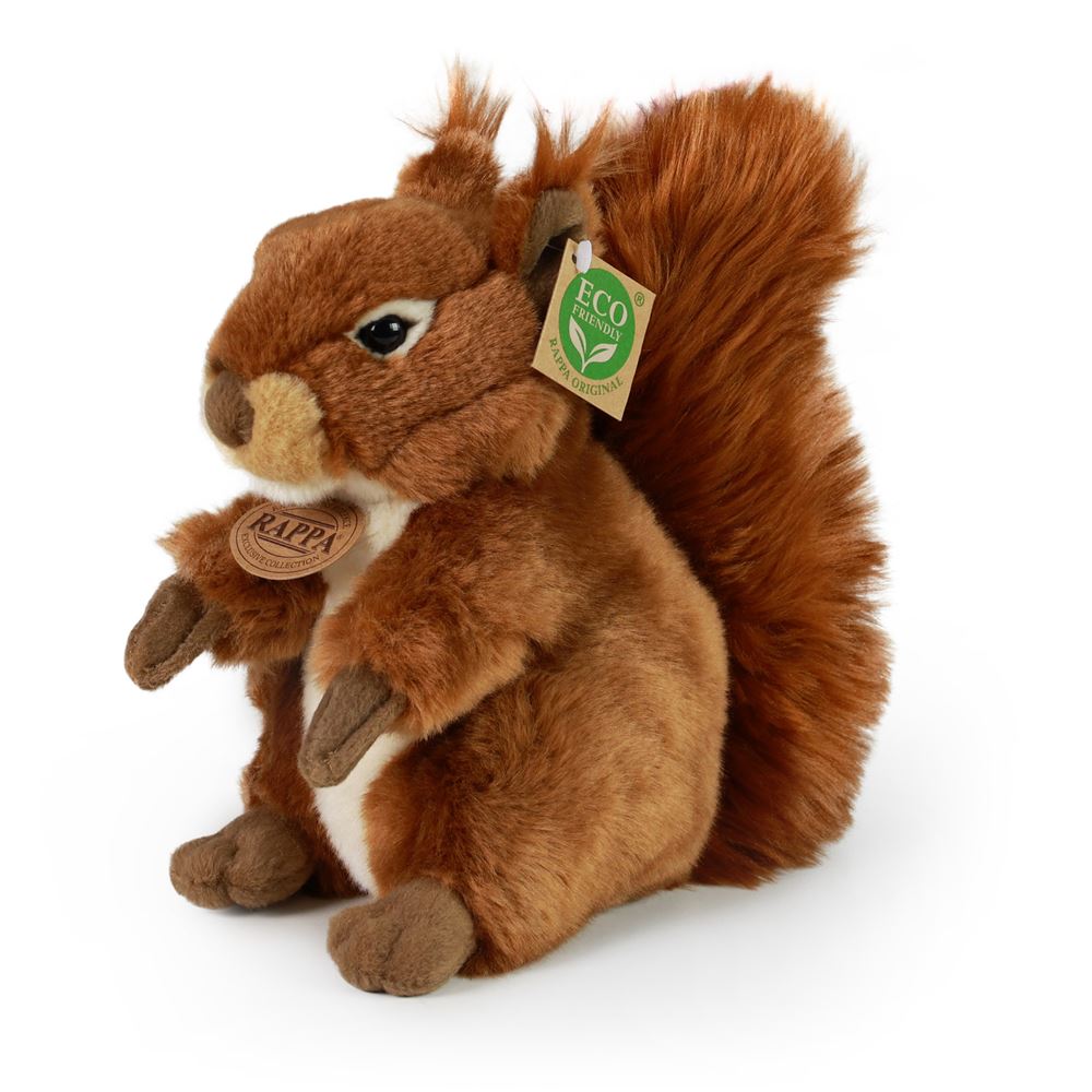 Ardilla de peluche 21 cm ecológica
