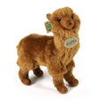 Peluche alpaca marrón 23 cm ecológico