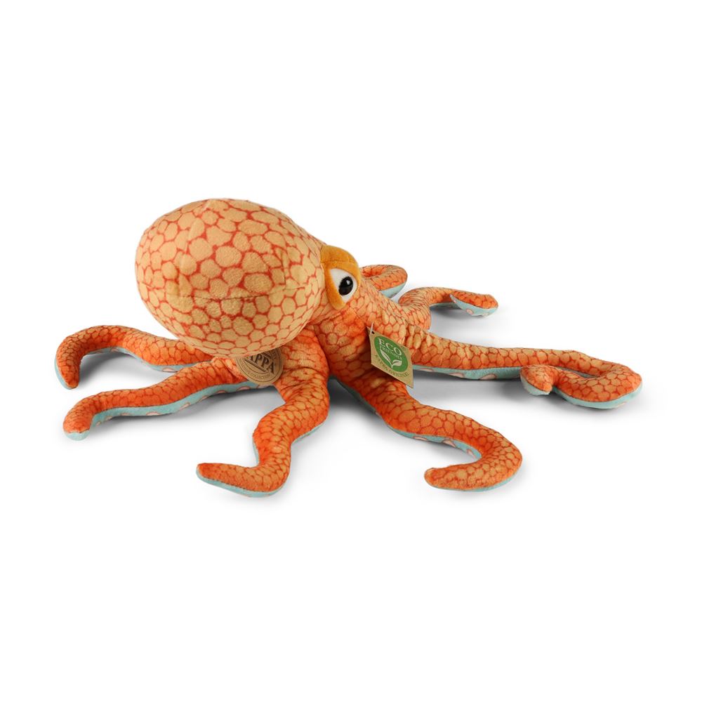 Pulpo de peluche 36 cm ecológico.