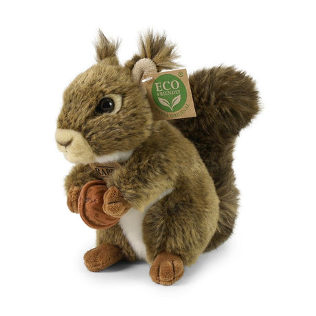 Ardilla de peluche 17 cm ecológica
