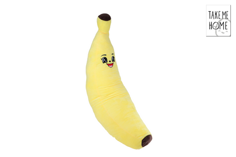 Peluche Llévame a casa plátano amarillo - 100cm
