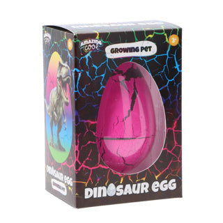 Increíble huevo de crecimiento de dinosaurio fresco 11 cm colores surtidos | 6 piezas