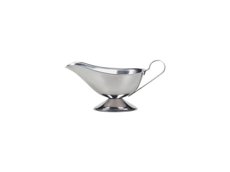 Salsera de acero inoxidable a pie 140ml