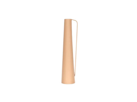 HBx jarrón natural living prime 13,4x11,5xh52cm color café