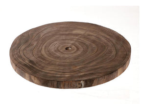 Hbx natural living basic disco de madera ø25-27cm
