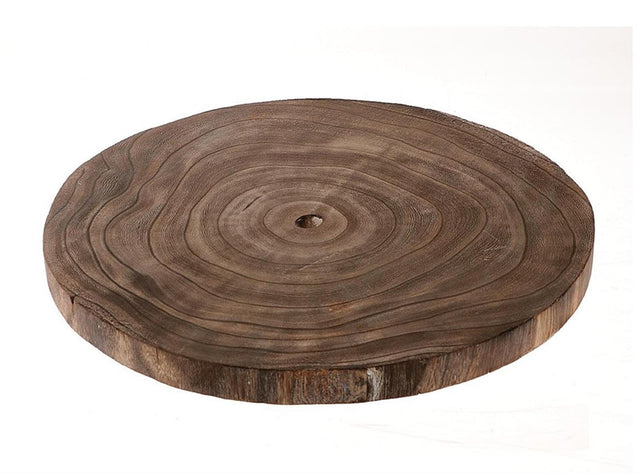 Hbx natural living basic disco de madera ø25-27cm