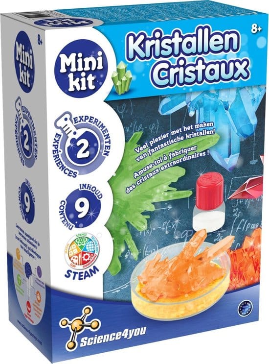 Ciencia de la unidad de marca 4 cultivas cristales