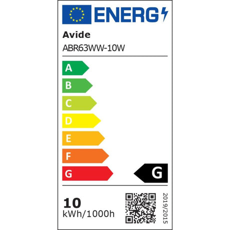 Avide LED R63 10W, casquillo E27 3000 Kelvin blanco cálido 830 lúmenes