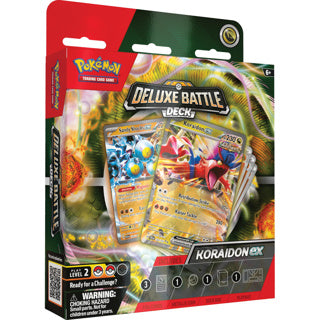 Pokémon tcg mazo de batalla de lujo miraidon koraidon