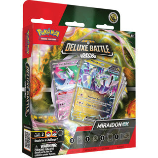 Pokémon tcg mazo de batalla de lujo miraidon koraidon