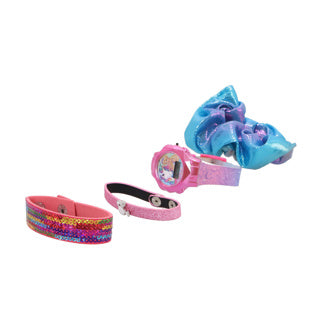 Accutime - Reloj Barbie LCD con accesorios