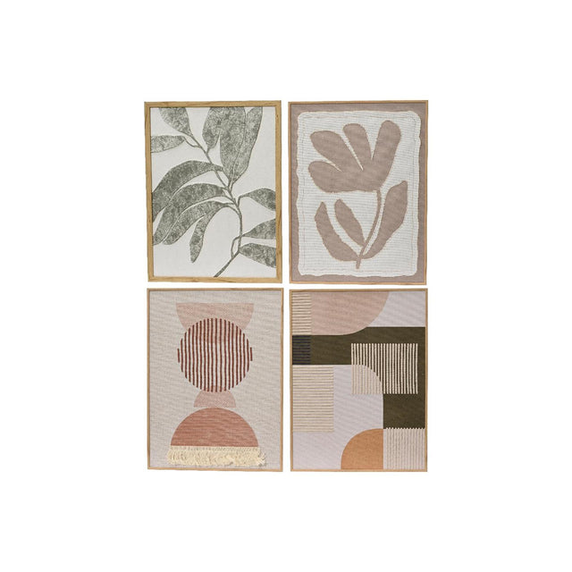 Decoris lienzo decorativo pared 30x1,5x40cm 4 surtidos