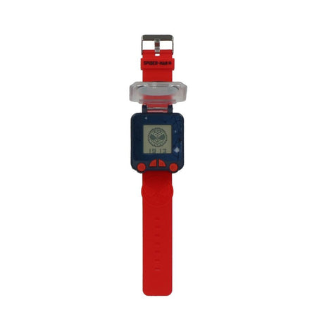 Spiderman juega y aprende reloj rojo negro