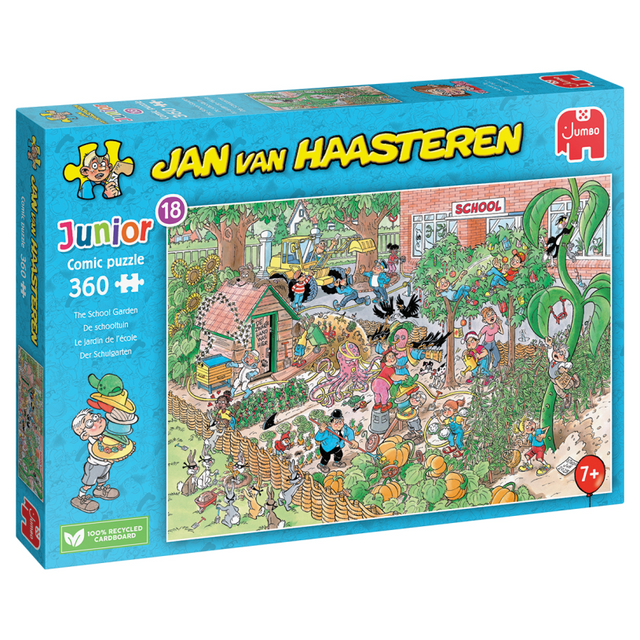 Jumbo Jan van Haasteren junior el jardín escolar (360 piezas) FSC mix 70%