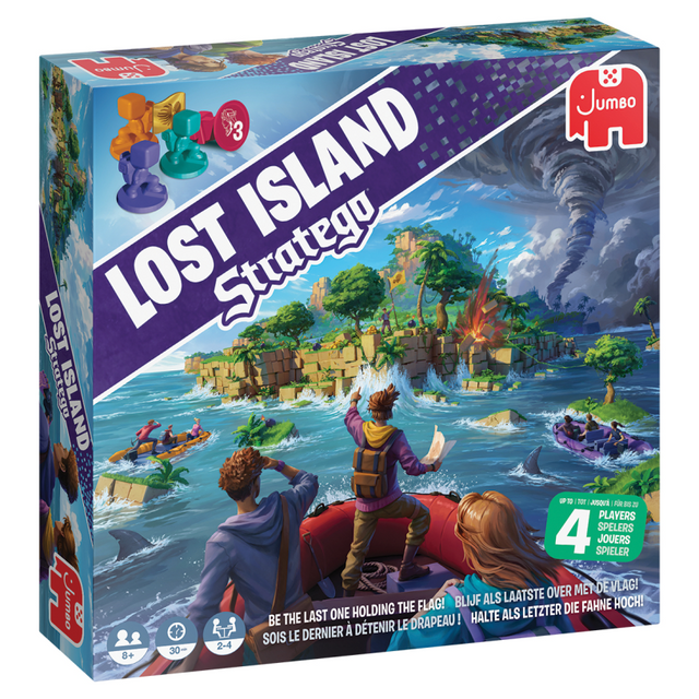 Juego de mesa Stratego jumbo isla perdida