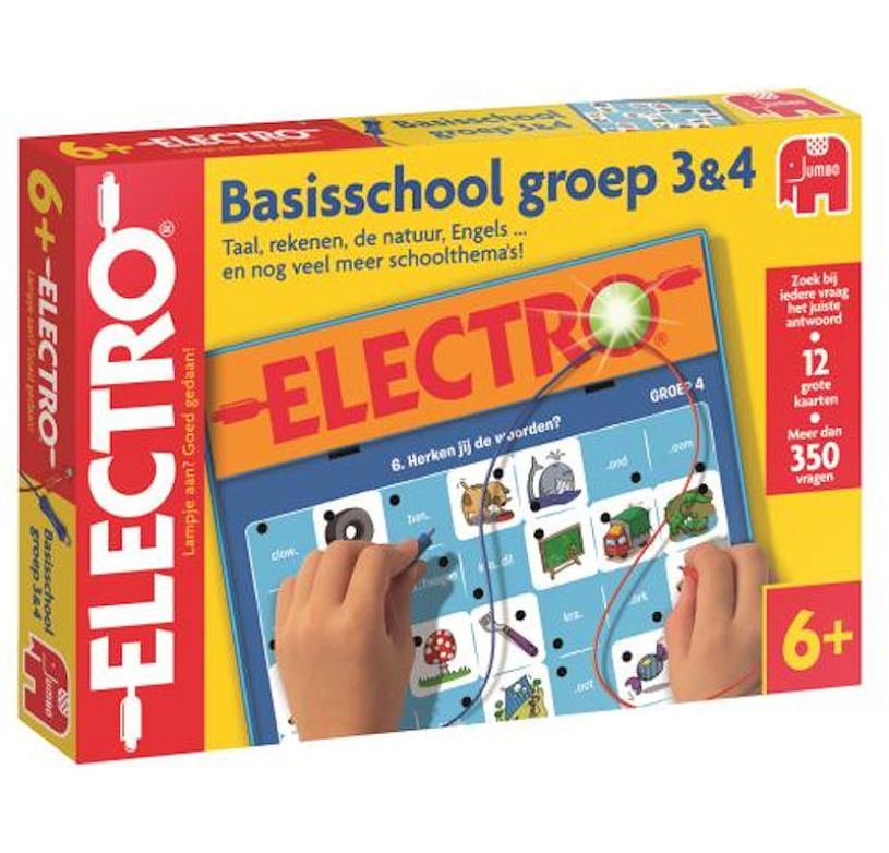 Juego educativo electro jumbo escuela primaria grupo 3 4