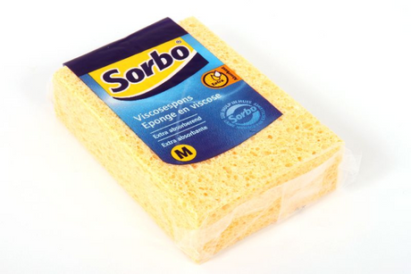 Esponja viscosa sorbo m 14x10x3,5cm