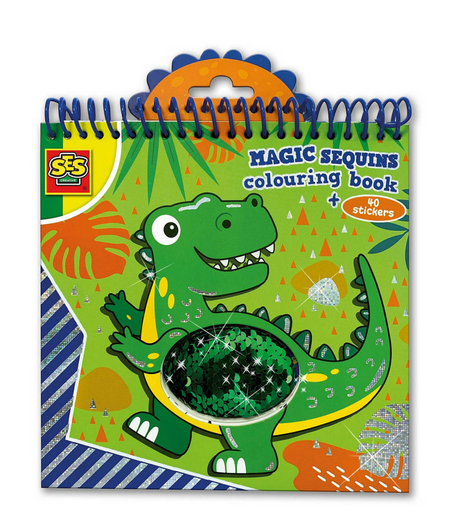Libro para colorear Ses lentejuelas magicas